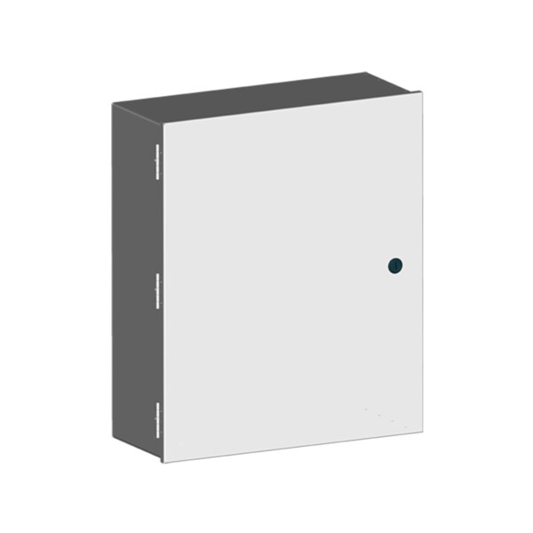 Carbon Steel Electrical Enclosures, 24 in H, 6 in D, 16 in W, NEMA 1